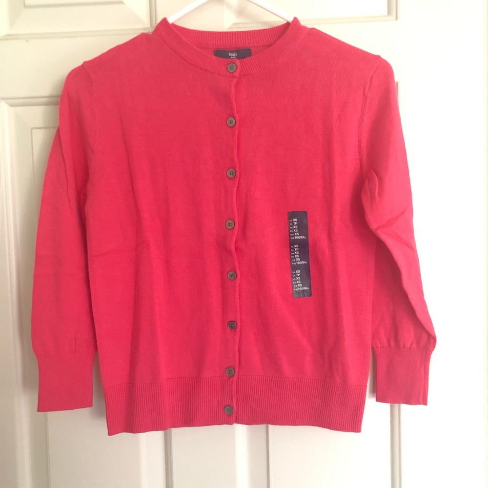 Fuchsia 3/4 sleeve button up cardigan size XS
